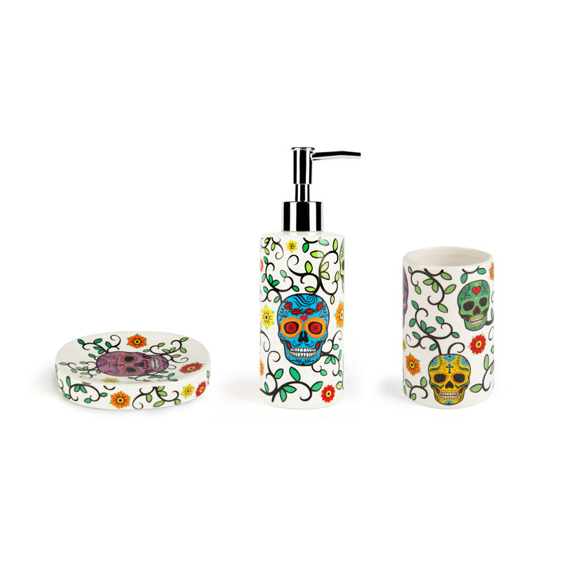 Ceramic Bathroom Accessory Set