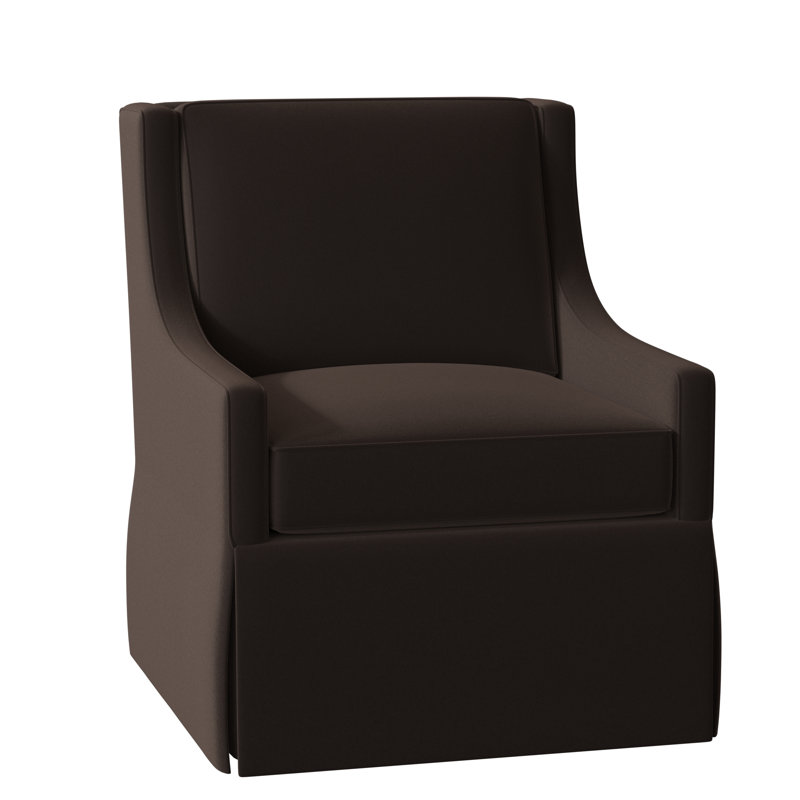 Kimball Swivel Slipcovered Armchair, Barley (8789 07), Swivel