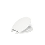 Kohler Brevia Quiet-Close Toilet Seat with Grip-Tight Bumpers and Quick-Attach Hardware