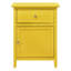 Table de chevet jaune vibrante-797640706