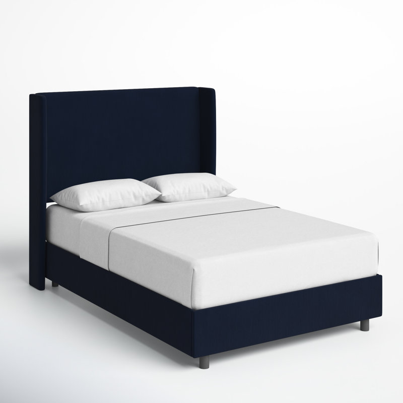 Tilly Upholstered Bed, Twin, Monaco Eclipse Velvet