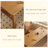 Modern Burlywood Rectangular Solid Wood Dining Table-705725229