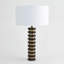 Marble Stack Lamp-Black
