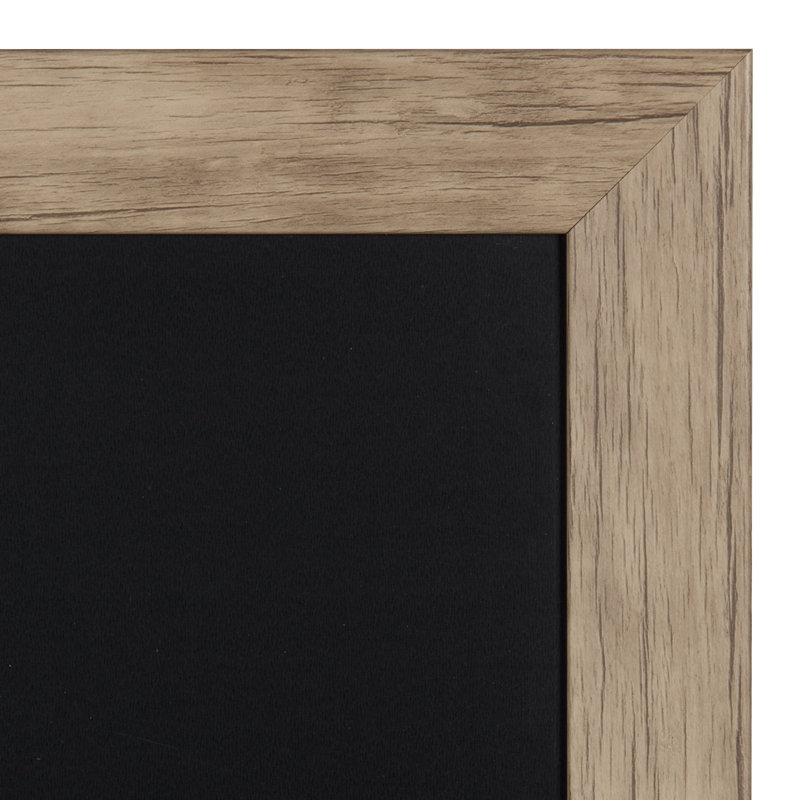 Tableau noir mural magnétique Brucie, Brun rustique, H 13 po x l 23 po