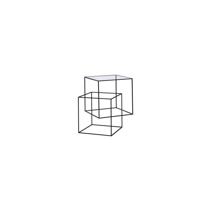 Glass End Table