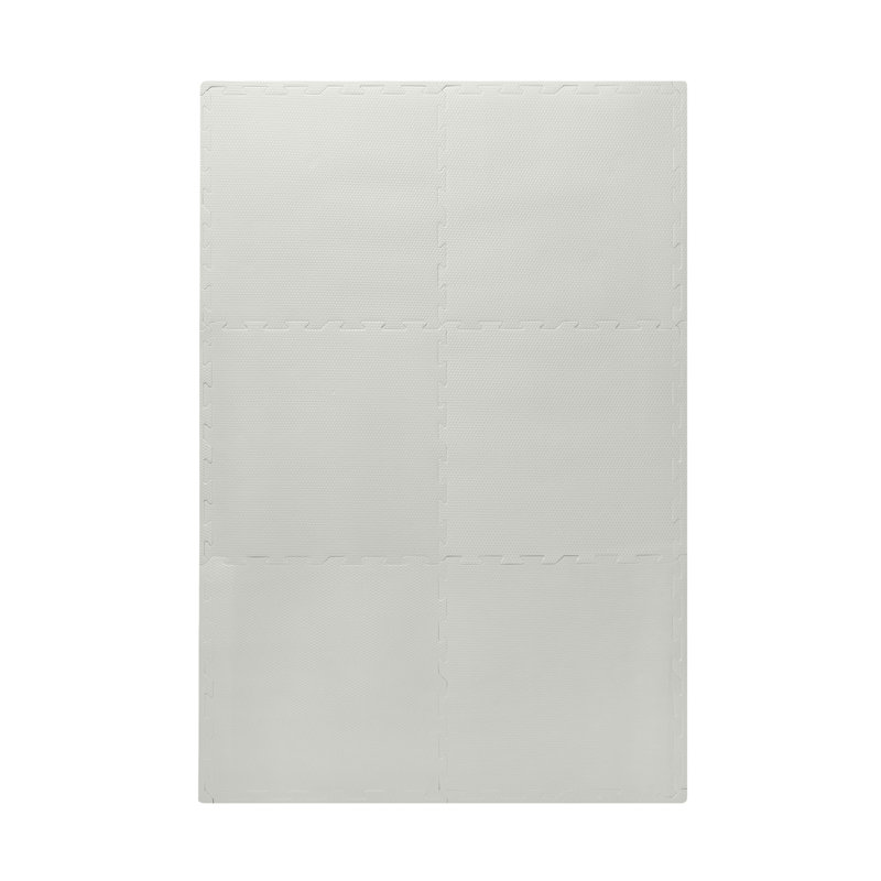 3 Sprouts - Tapis en mousse pour bébé et enfants, Blanc