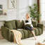 Modern 3+1 Seater Teddy Sofa Combo With Wooden Frame And Plush Cushions For Compact Living Spaces.-681274520