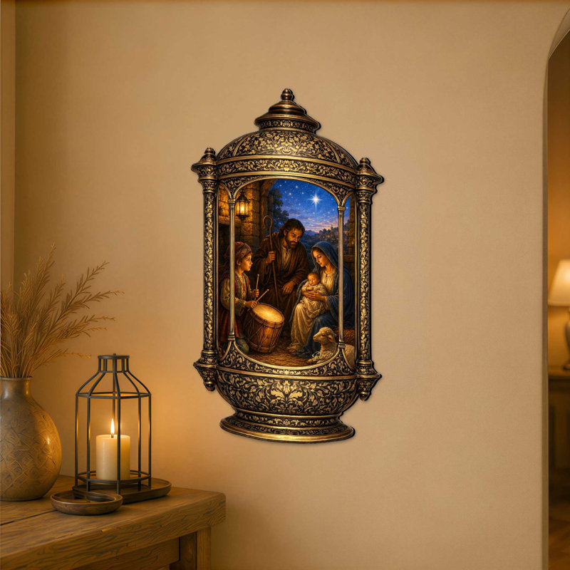 Cintre de porte de lanterne de la Sainte-Famille par D. Debrekht