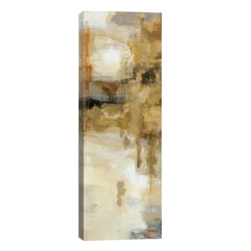 On The Bridge II by Silvia Vassileva - Wrapped Canvas Panoramic Painting, 30.48 cm H x 91.44 cm W x 1.91 cm D