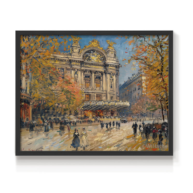 Landscape Series-CXIX -Framed Print - Restickable
