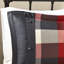 Housse de couette en tissu à chevrons avec taies décoratives et coussins assortis 6 pièces en broderie multicolore-118640583-118640584