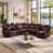 Red Brown Faux Leather est en rupture de stock