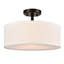 Plafonnier semi-encastré 3 lumières-1458753018