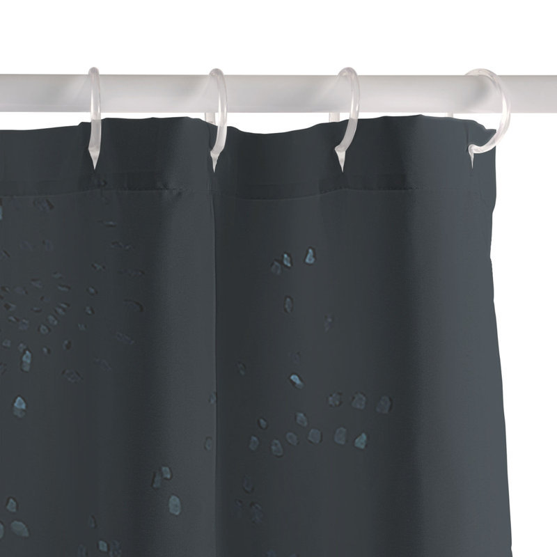 Clara McAllister Whales and Corals Shower Curtain, Blue