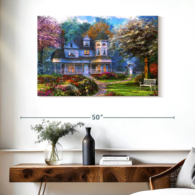 Lilie Victorian Home, H 26 po x l 39 po