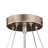 Annie 32" W 5-Light Dimmable Tiered Chandelier with Crystal Accents