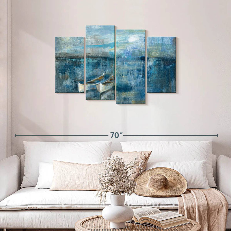 Mehar Two Boats, 27" H x 43" W