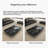 Luxury-lite rectangular marble coffee table-263302136