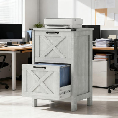 Armoire de bureau avec 2 tiroirs