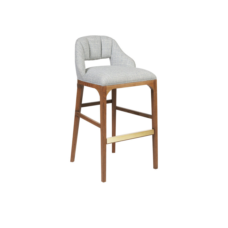 Inga Stool, Greenlight Powder, Bar Stool (30.25" Seat Height)