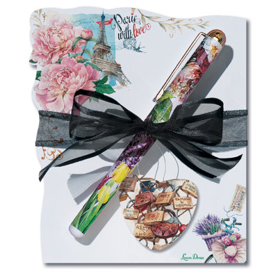 From Paris with Love Die-Cut Notepad