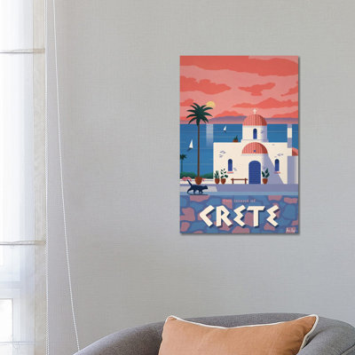 Crete - Wrapped Canvas Print