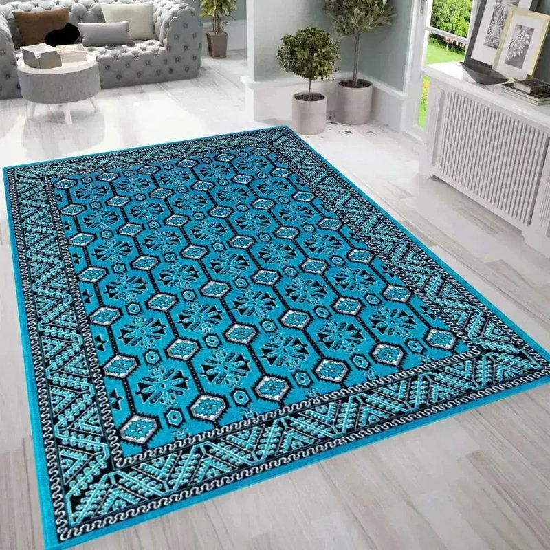 Solid Colour Area Rug, Rectangle 120 x 170cm