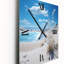 Horloge murale moderne Beach Dunes Grass I - Paysages-99630043