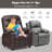 Quercia Kids 16'' Recliner and Ottoman-1083763948