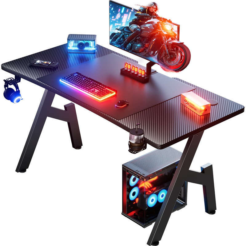 Steel Computer Desk, 74cm H x 120cm W x 60cm D