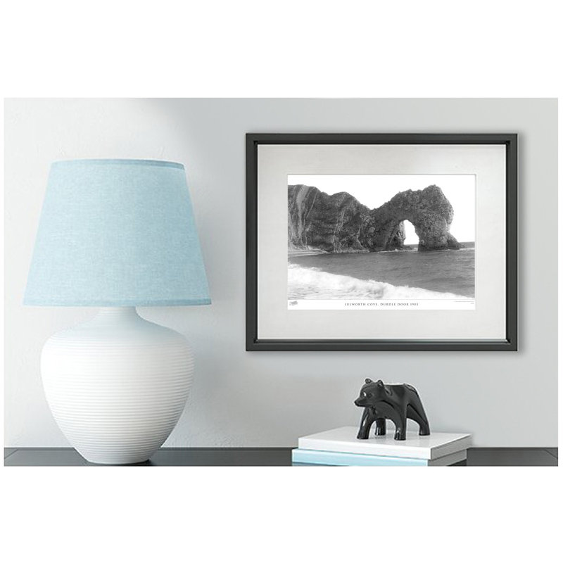Lulworth Cove, Durdle Door 1903 by Francis Frith - Single Picture Frame Print, 60cm H x 80cm W x 2.3cm D