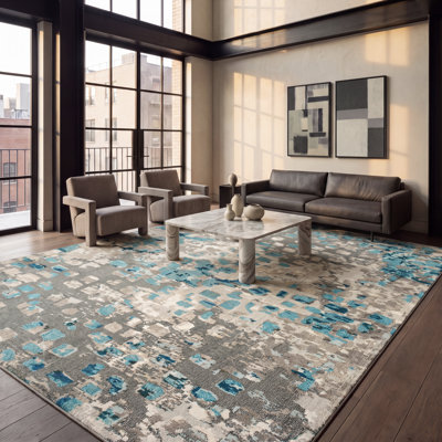 Tapis performance abstrait Pless