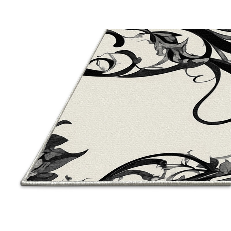 Gilded Nightshade Rug, Square 5'