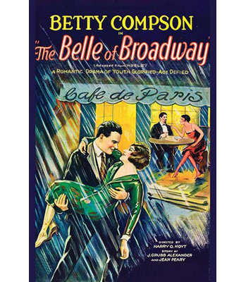 « the belle of broadway »-impression publicitaire