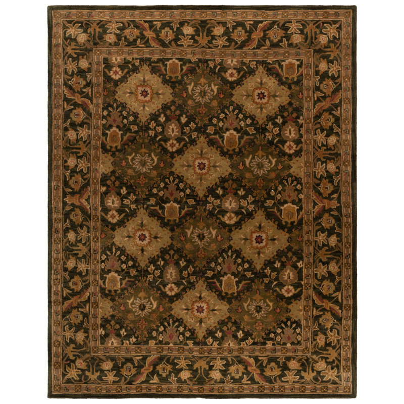 Dunbar Hand Tufted Wool Oriental Rug, Rectangle 7'6" x 9'6"