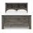 Frandern Full Bookcase Panel Bed With Storage