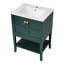 Meuble-lavabo simple 24 po avec lavabo supérieur