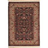 Hand-Knotted High-Quality Navy Area Rug