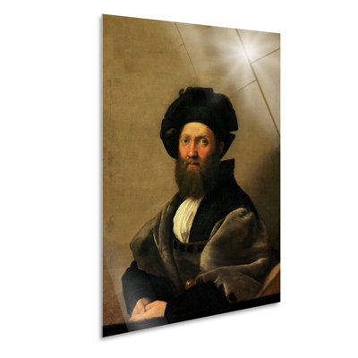 Balthazar Castiglione by Raphael Sanzio - No Frame Painting