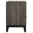 Stephan Grey Oak 2-Drawer Nightstand (Only Nightstand)