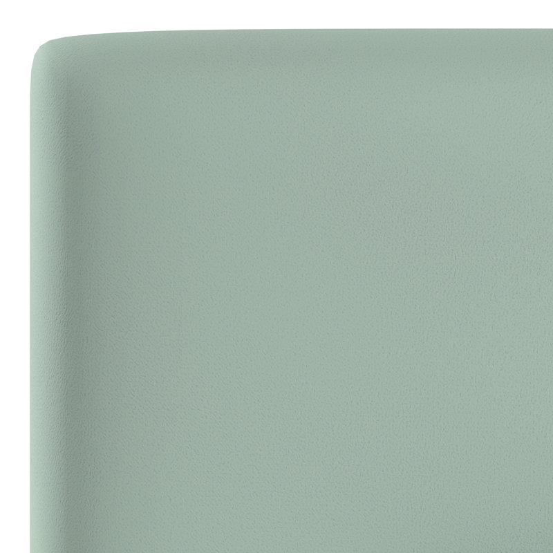 Hetherington Upholstered Headboard, Full, Classic Pearl Performance Velvet