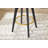 Counter Height Bar Stools Set Of 2, 360° Swivel Upholstered Barstools With Backs And Metal Legs, 26" H Seat Height, Velvet Fabric Footrest-176485802