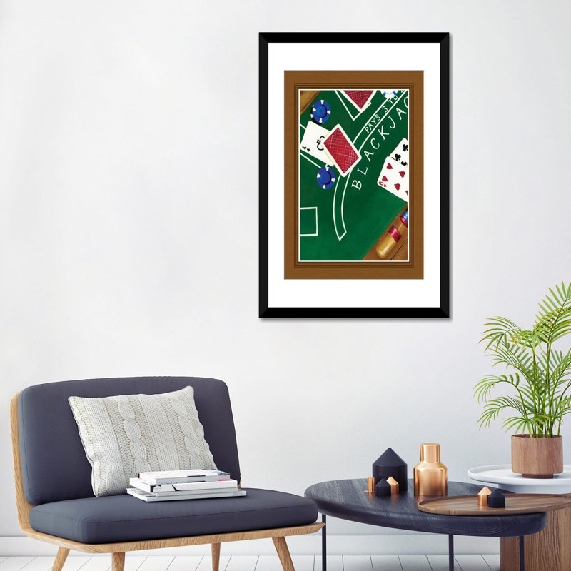 « hit me », reproduction sur toile, Papier avec cadre noir, H 24 po x l 16 po x P 1 po, Blanc