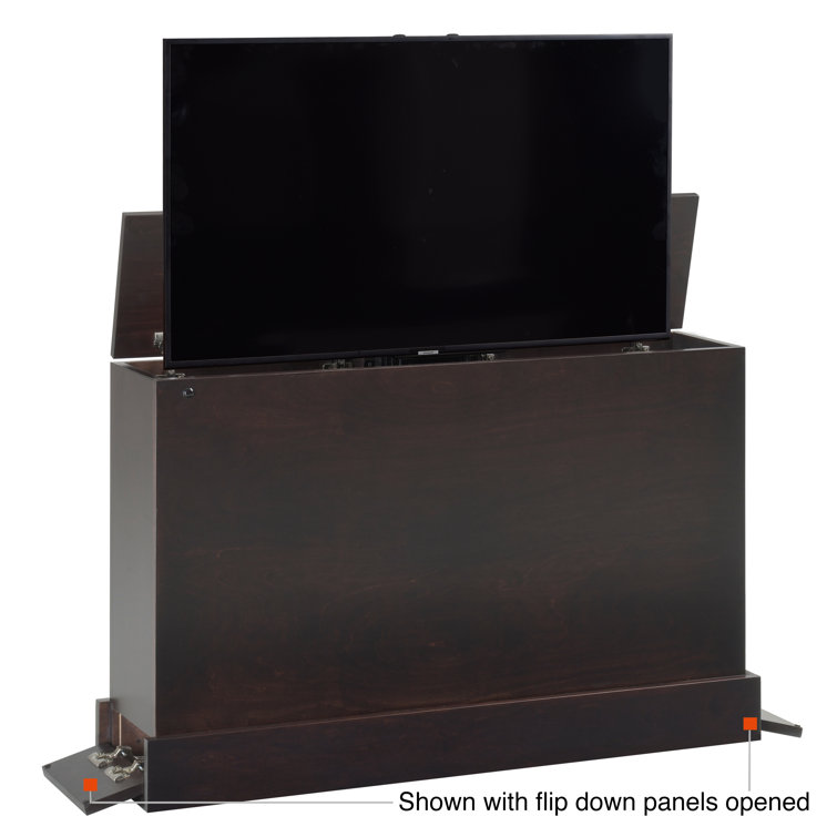 Petite Solid Wood TV Stand for TVs up to 43