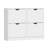 Shoe Storage Cabinet with 4 Flip-Out Drawers