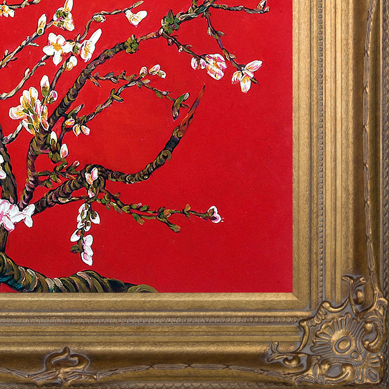 « branches of a amande tree in fleur » par vincent van gogh-picture cadre, reproduction d’art sur toile, Renaissance