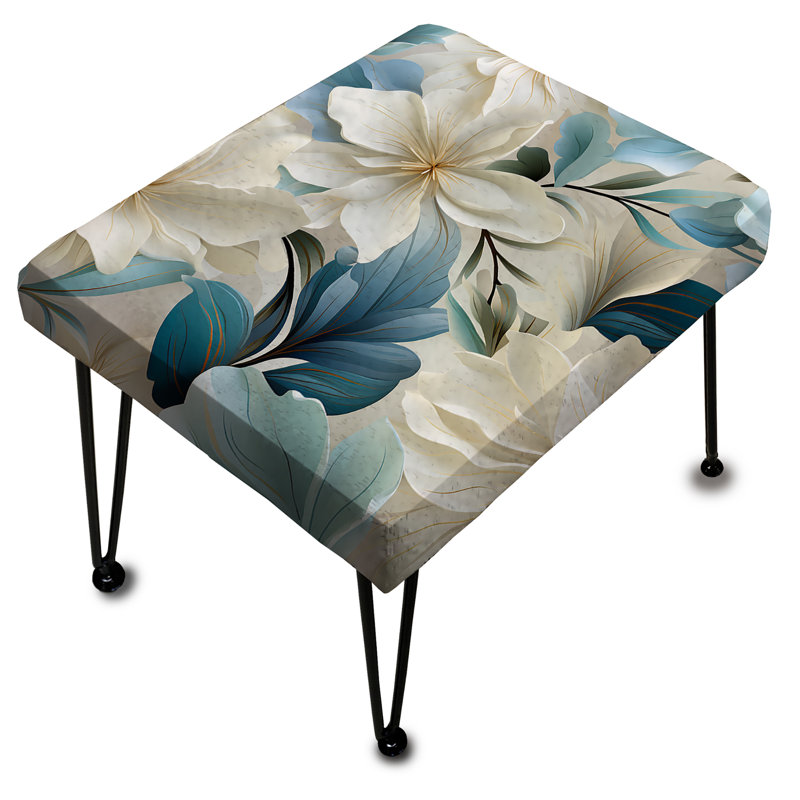 Coastal Symphony Tropical - Repose-pieds rectangulaire Tropical