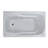 Anguilla 59'' x 31.75'' Drop-In Acrylic Bathtub-11770203