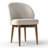 Upholstered Barrel Dining Chairs-77252580