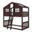 House-Style Bunk Bed With Built-In Ladder-99231163